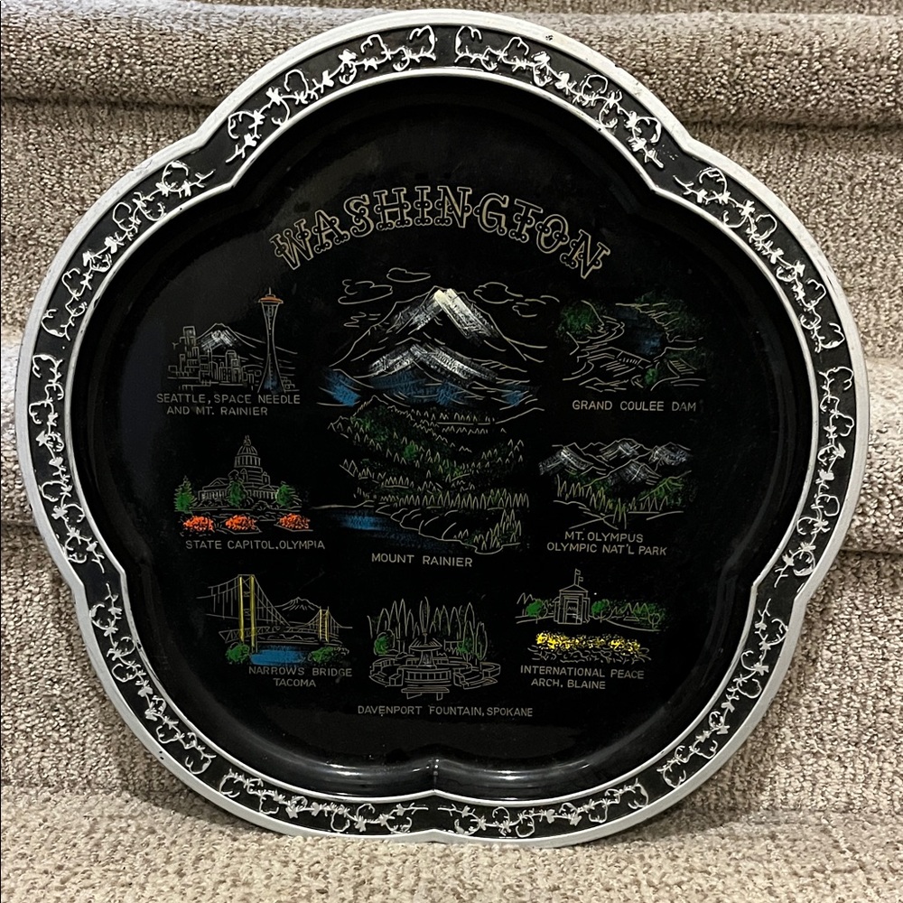 Washington Souvenir Decorative Plate